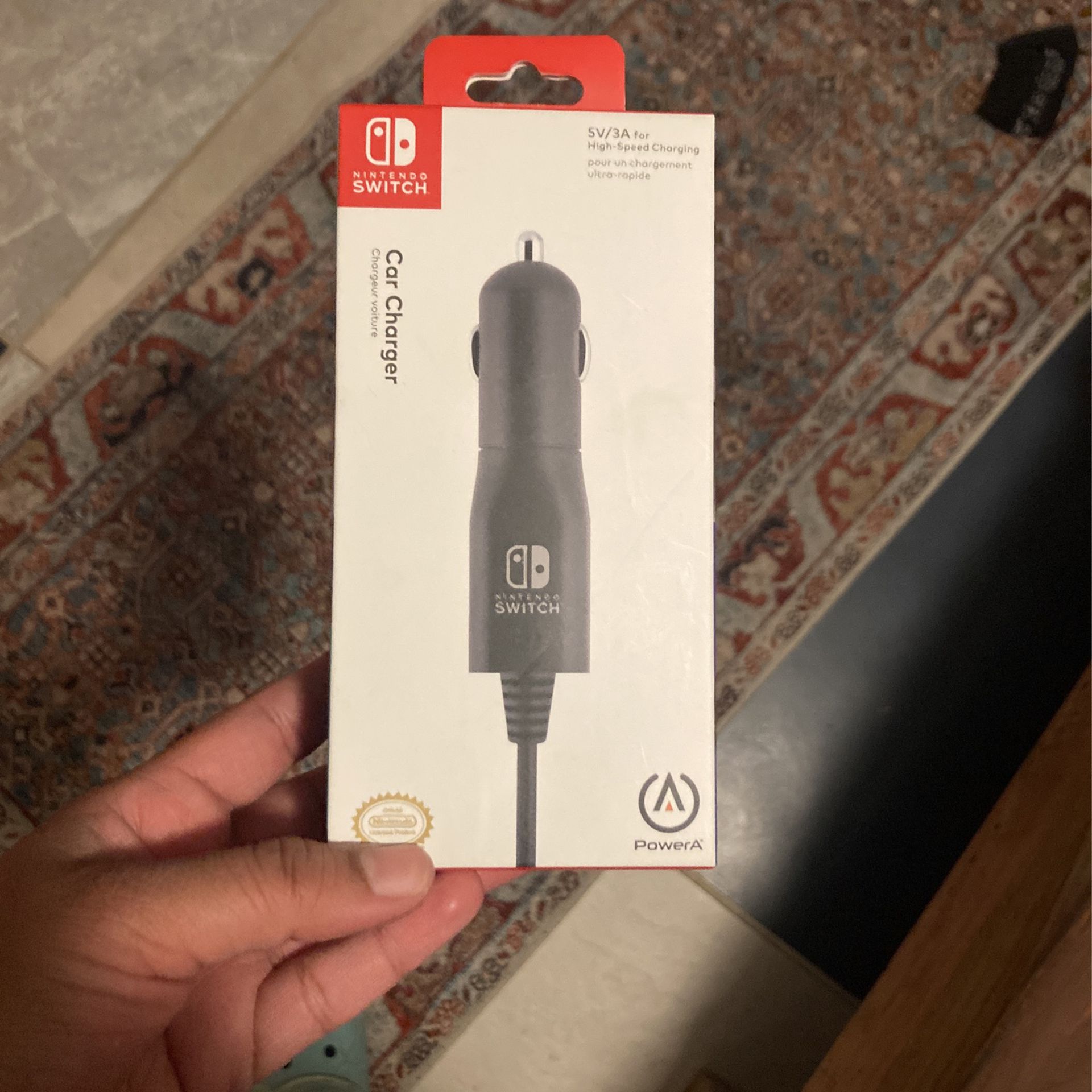 Nintendo Switch Car Charger 