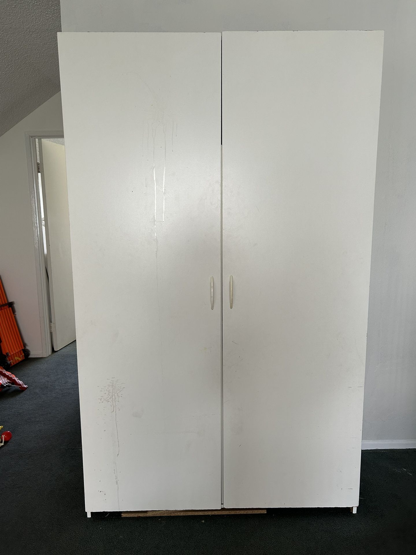 White Storage Cabinet