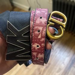 Michael Kors And Christian Dior Belt