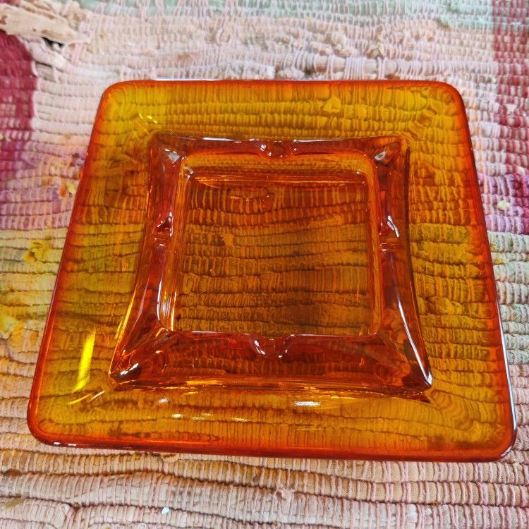 RETRO MCM PERSIMMON ASH TRAY