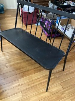 Solid Iron Cast bench for $35