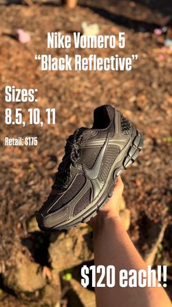 Nike Vomero 5 “Black Reflective”