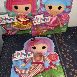 Lalaloopsy Sew Magical! Doll Pajamas, Party Dress, Bathing Suit set of 3
