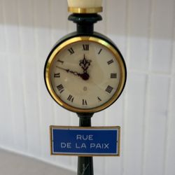 Jaeger Lecoultre Rue De La Paix Lantern Table Desk Clock