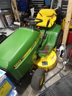 John Deer 160 Rider And Ms280 Chainsaw Stihl