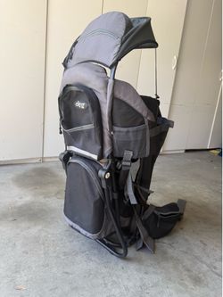 ClevrPlus Hiking Child Carrier Backpack w/ Sun Canopy – Excellent Condition