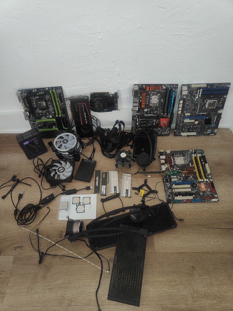 Gaming PC Computer Building Everything Works Rizen And Intel Chips Everything Super Low Price $60