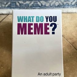What do you meme? Card game