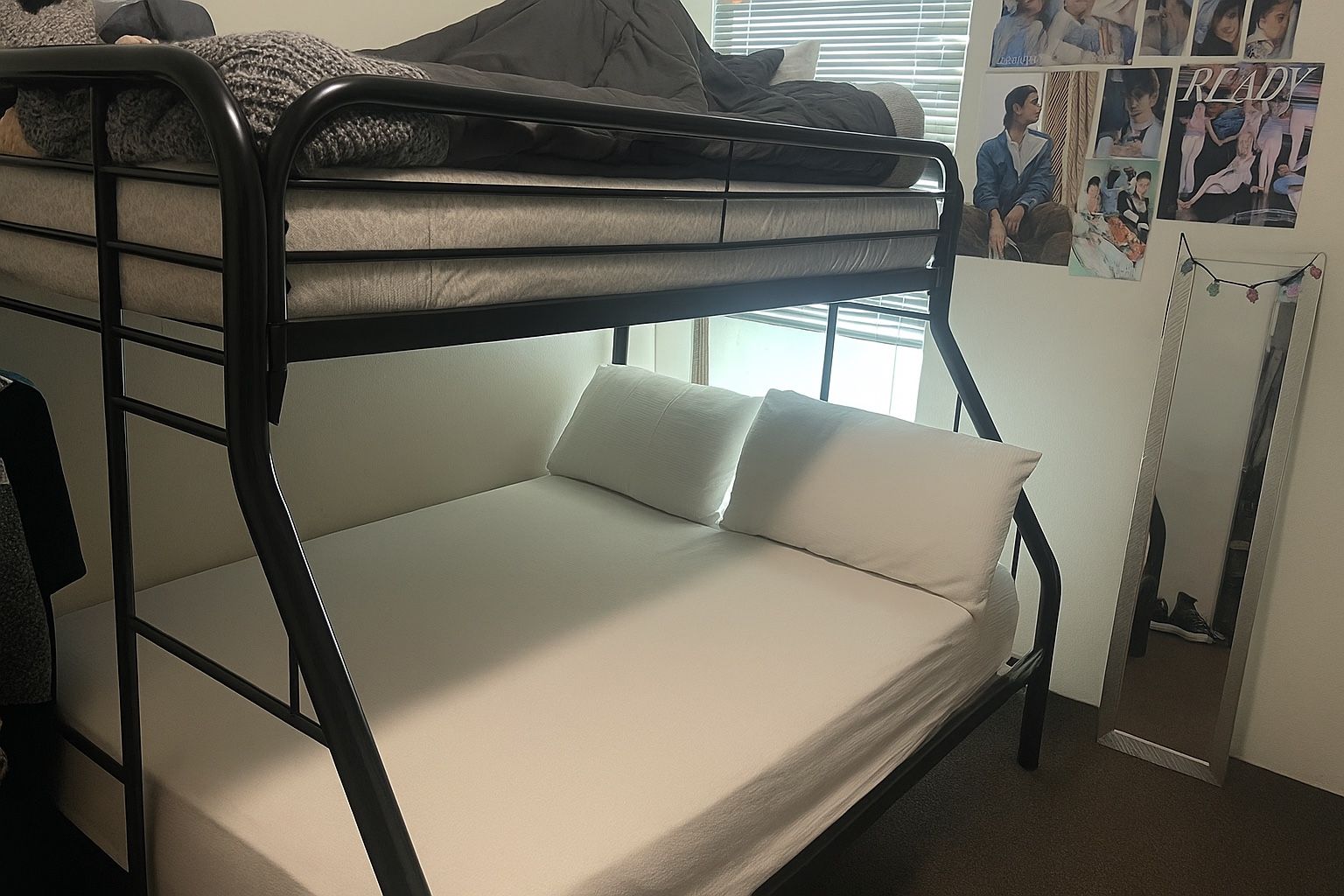 Twin Over Full Bunk Bed FRAME ONLY