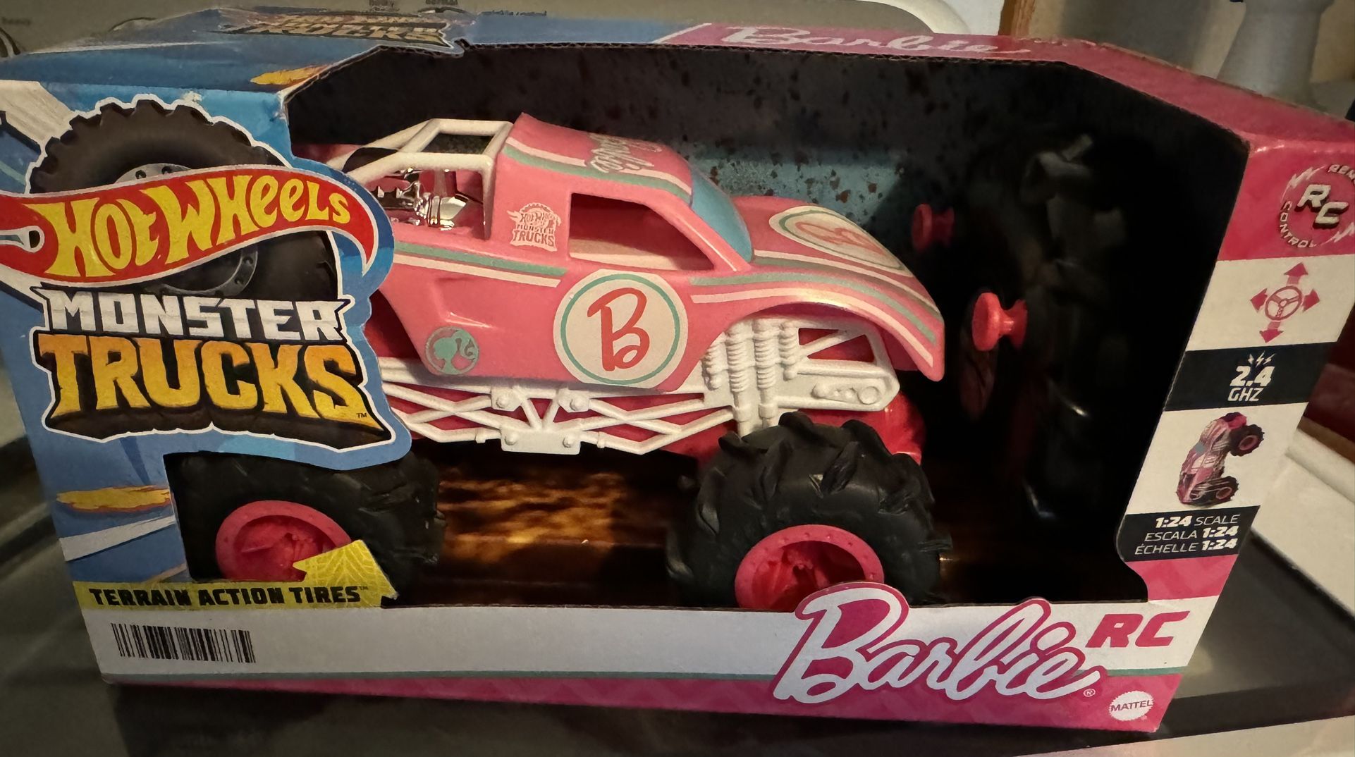 Hot Wheels Barbie Monster Truck