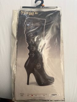Halloween witch boots