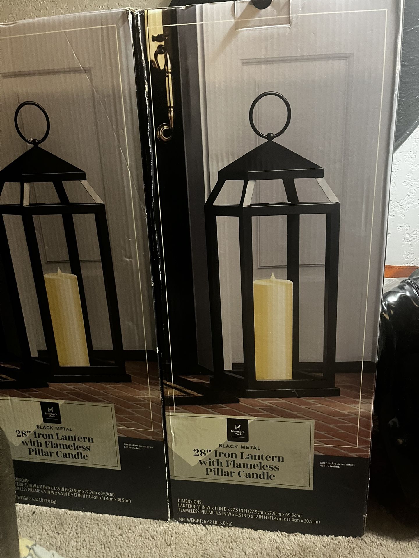 Large Lanterns With Candle