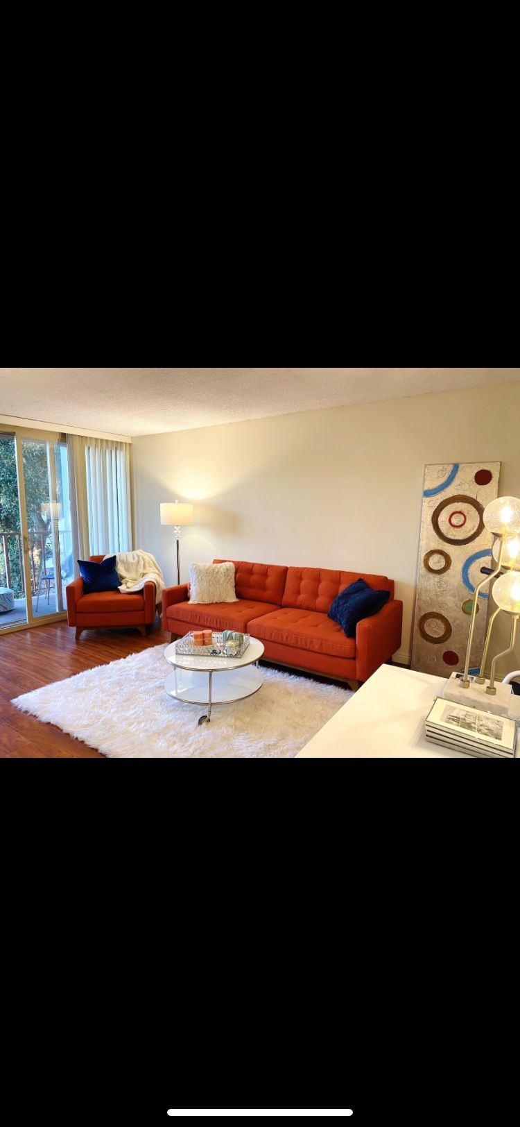 Macys Bennett Sofa & Armchair - Color Marmalade