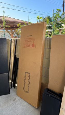 Brand New 63”x24” Wavy Full-Length Mirror