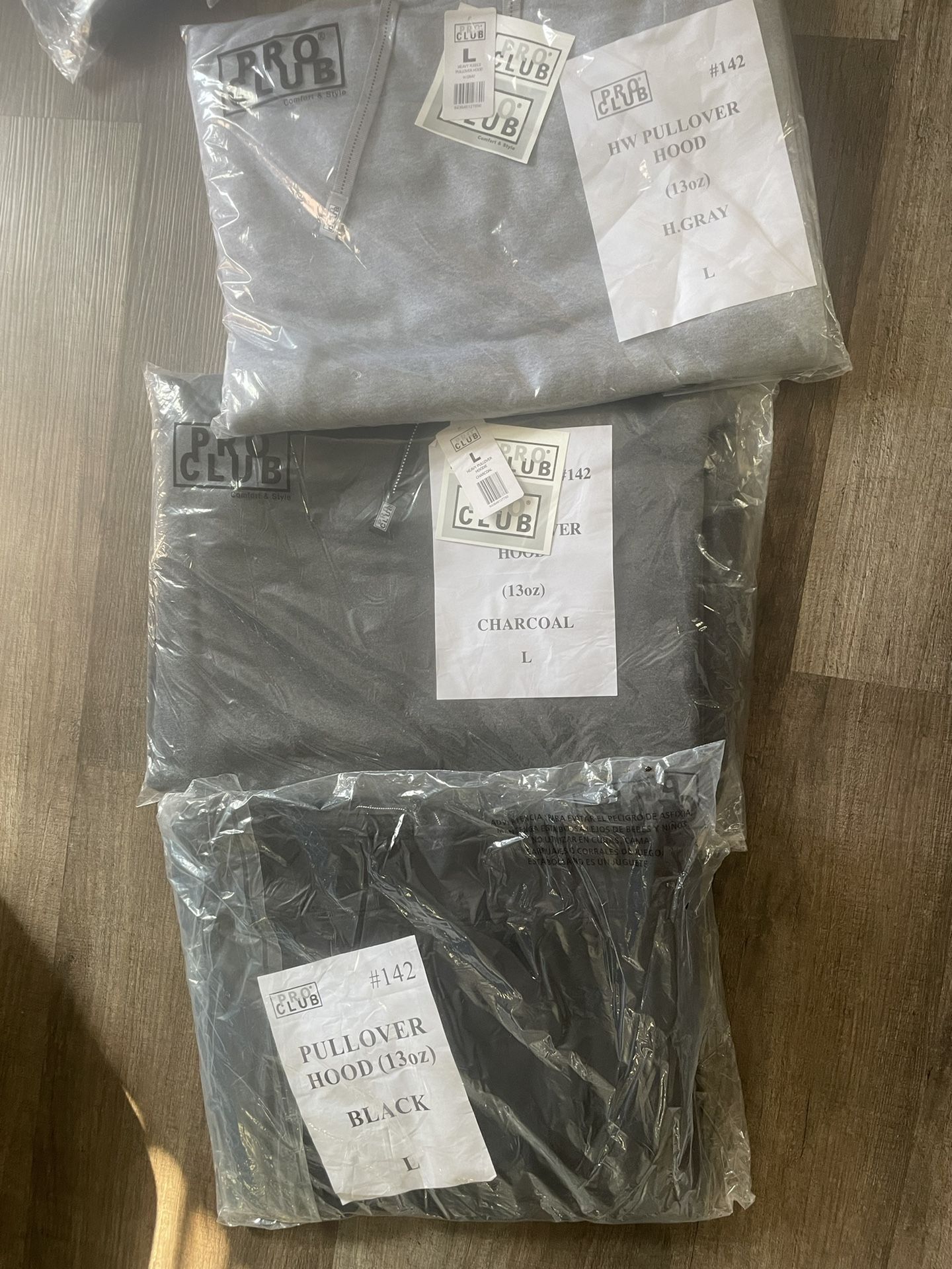 Pro Club hoodies