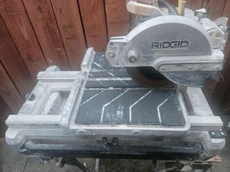 Rigid tile saw