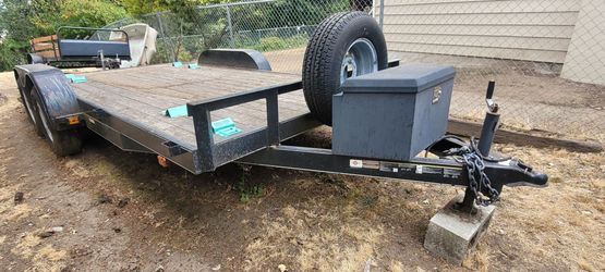 14' Dove tail trailer