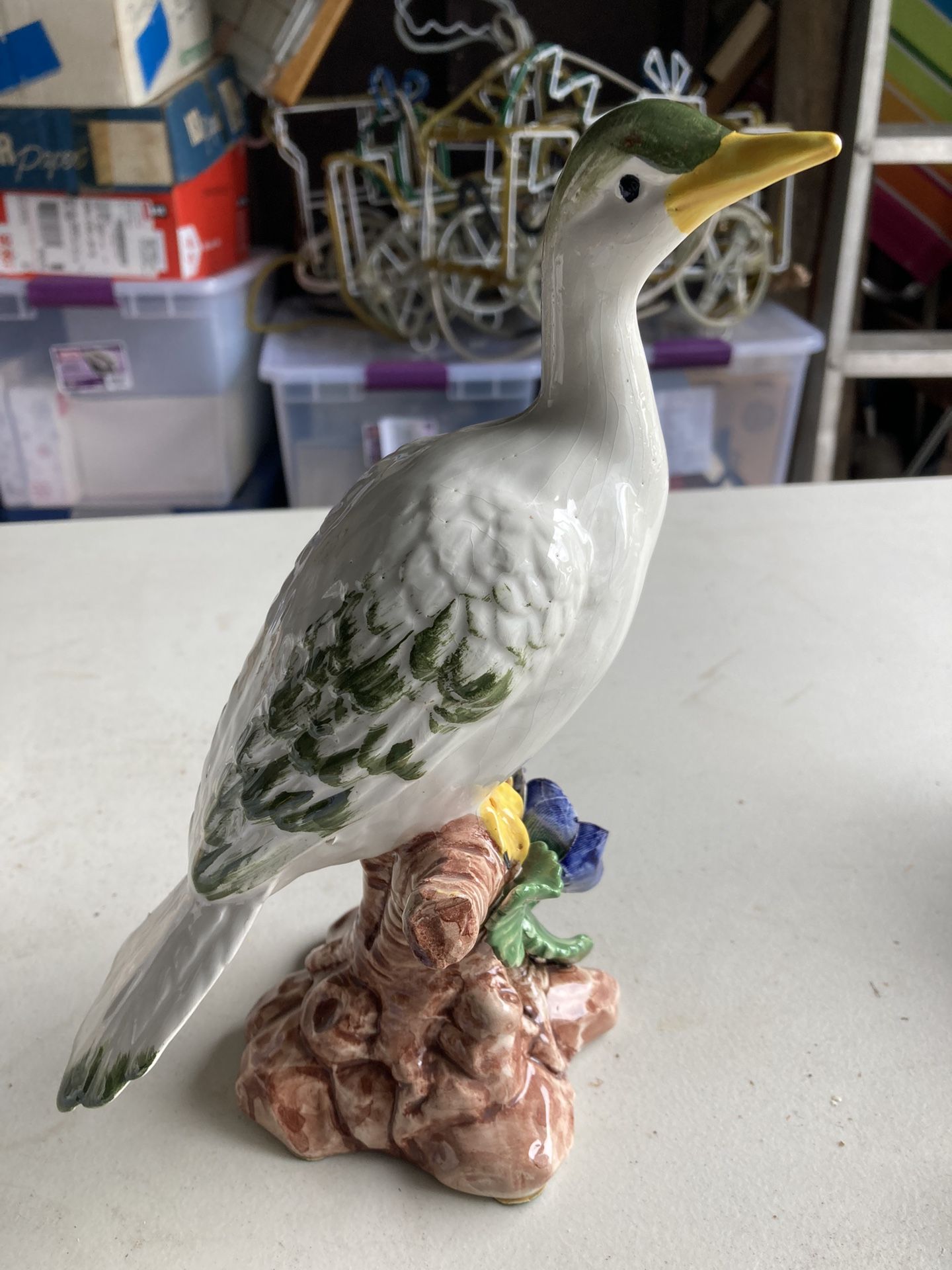 Nora Fenton Large Bird Figurine