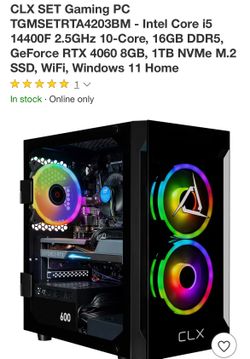 Clx gaming pc