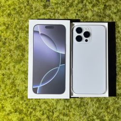 iPhone 16 Pro Max | 256GB | White Titanium | Factory Unlocked