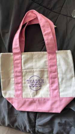 Trader Joe’s Limited Edition Easter Canvas Tote: Pink