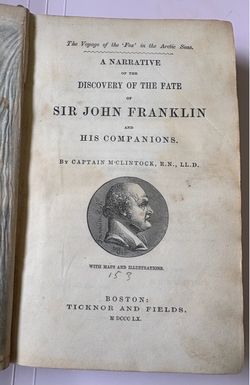 The Voyage of the Fox – McClintock, 1860 First Edition