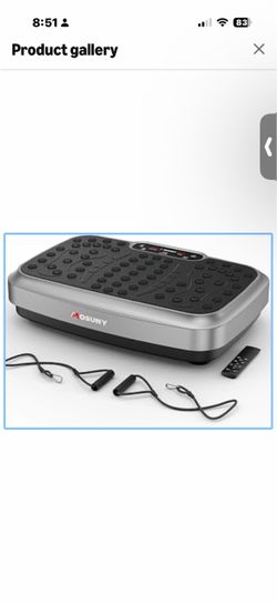 Vibration Plate Exercise Machine, 150W Dual Motor with 199 Speeds & 6 Presets, Full-Body Workout Platform for Home Gym, 450LB Capacity