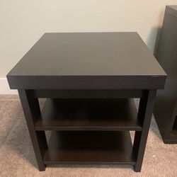 Dark Wood Side Table