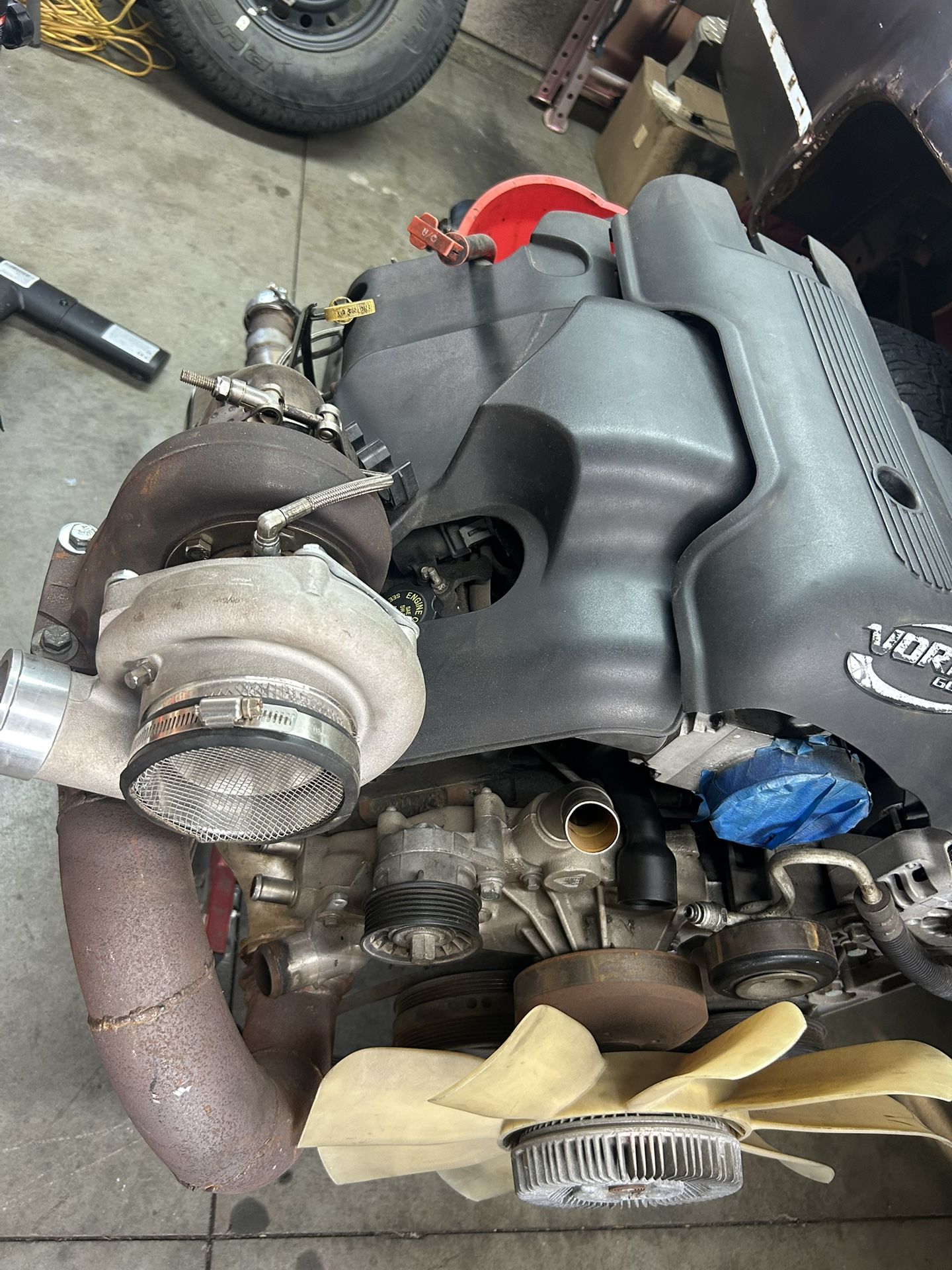 Speedway Motors LS Turbo Kit Hooker Log