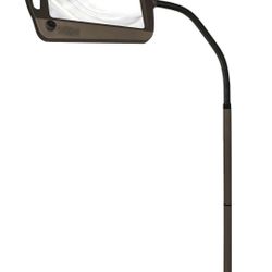 Daylight 24 Full Page 8 x 10” LED Illuminated Floor, Magnifier Lamp.