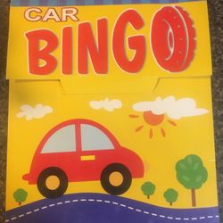 Car Bingo, 4 Cards, New