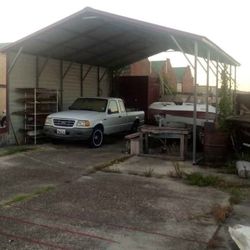 Like New Metal Building 20 By 25 Feet Kit