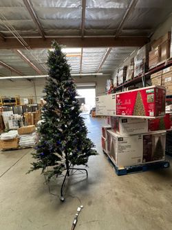 9ft. Nostalgic Noble Fir LED Pre-Lit Tree VINTAGE