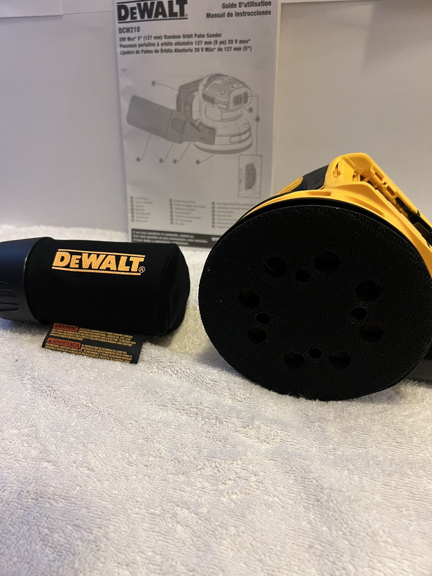 DEWALT 20V MAX XR Cordless Brushless 5 in. Random Orbital Sander for ...