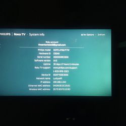 Philips Roku TV 50 inch 4k Series