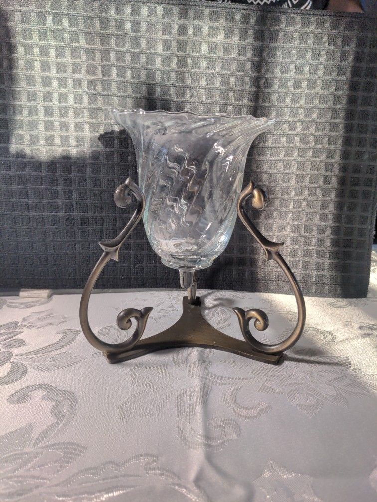 Partylite Chamber Lamp Tapered Candle Holder