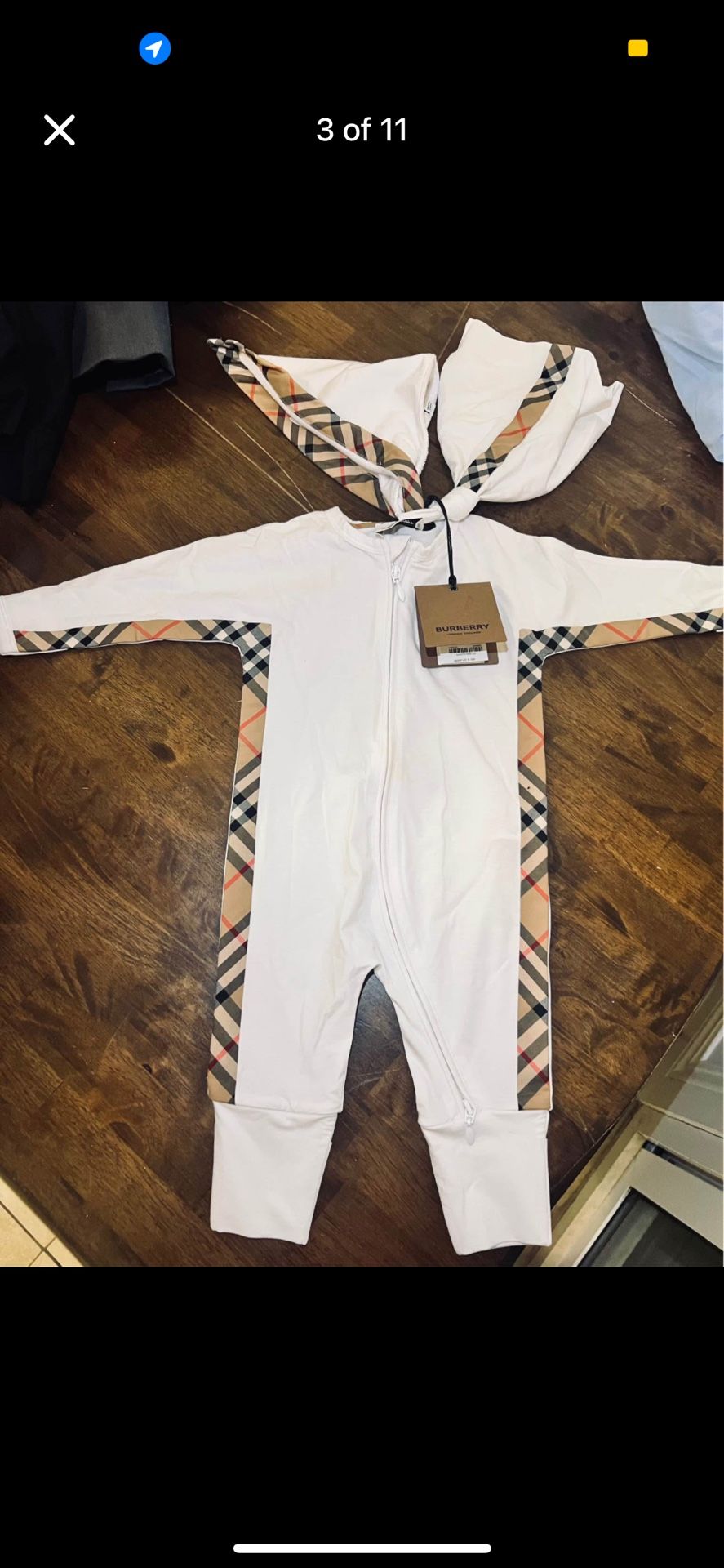 BURBERRY ONESIE