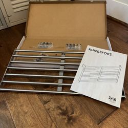 KUNGSFORS Stainless Steel Wall Rack NEW.