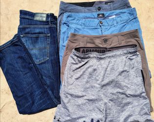 LUCKY JEANS/UNDER ARMOUR SHORTS+