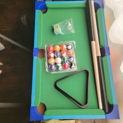 Mini Tabletop Pool Table