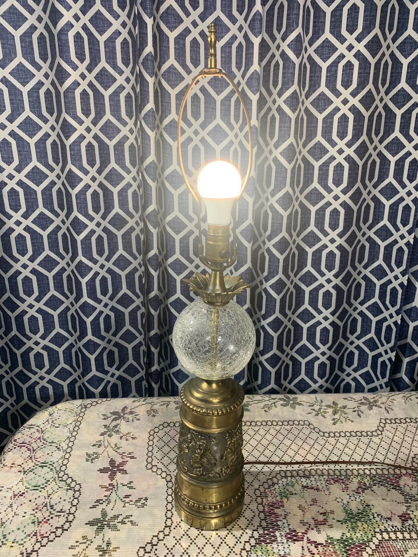 Brass Vintage Lamp