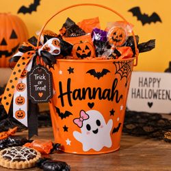 Custom Halloween baskets
