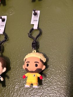 Soccer Player Mini Figure Clip-On Keychain ST.CLAIR