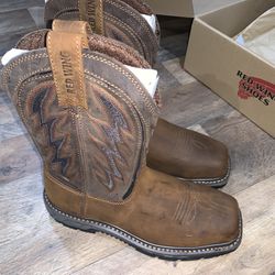 RED WING Steel Toe Boots
