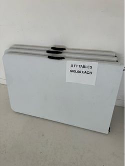 8 feet tables