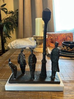 Unsigned Maquette Sculpture in the Style of William McElcheran