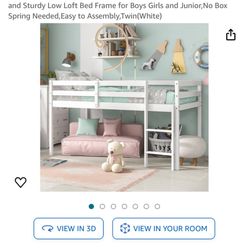 twin loft bed 