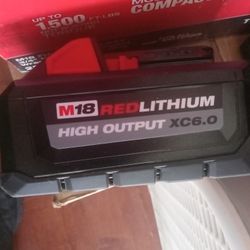 New Milwaukee M18 Battery 