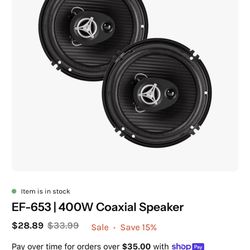 Power Acoustik Edge EF-653