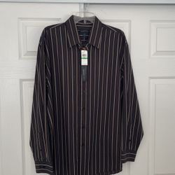 Van Heusen Men’s Shirt Large New W Tags